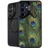 Peacock Galaxy S25 Kickstand Case